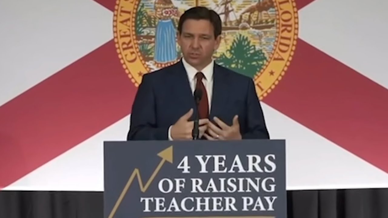 Desantis Declares War On Teachers Unions With New Law