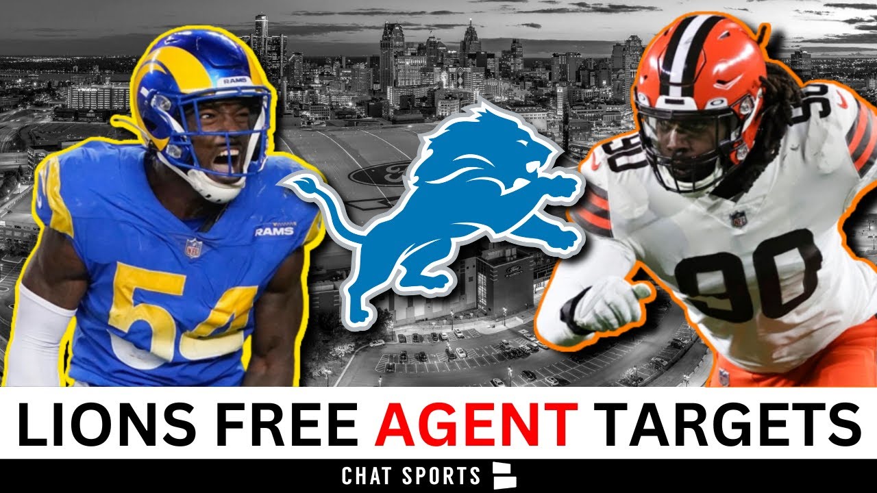 Detroit Lions Free Agent Targets After 2023 Nfl Draft Ft. Leonard Floyd, Robbie Gould & Quinn