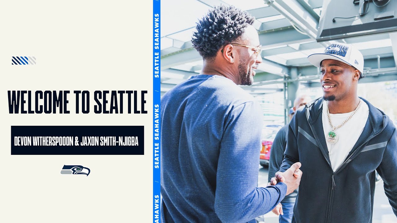 Devon Witherspoon And Jaxon Smith Njigba Arrive In Seattle | 2023 Seattle Seahawks