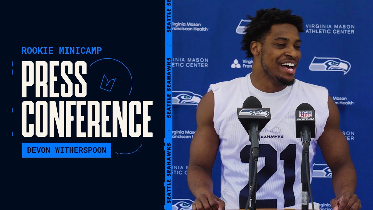 Devon Witherspoon Says “i’m Loving My Time Here” Rookie Minicamp Day 1 Press Conference