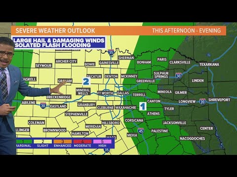 Dfw Weather: Full Timeline For Strong Storms Thursday