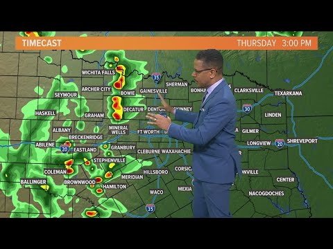 Dfw Weather: Latest Chances For Severe Storms Thursday