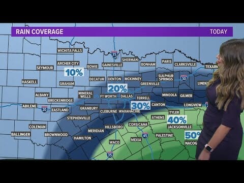 Dfw Weather: Rain Timeline For Rest Of The Week