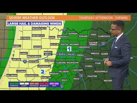 Dfw Weather: Timeline For This Week’s Rain Chance