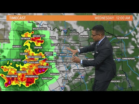 Dfw Weather: Tuesday Morning Storms Weaken; Next Round Coming Overnight