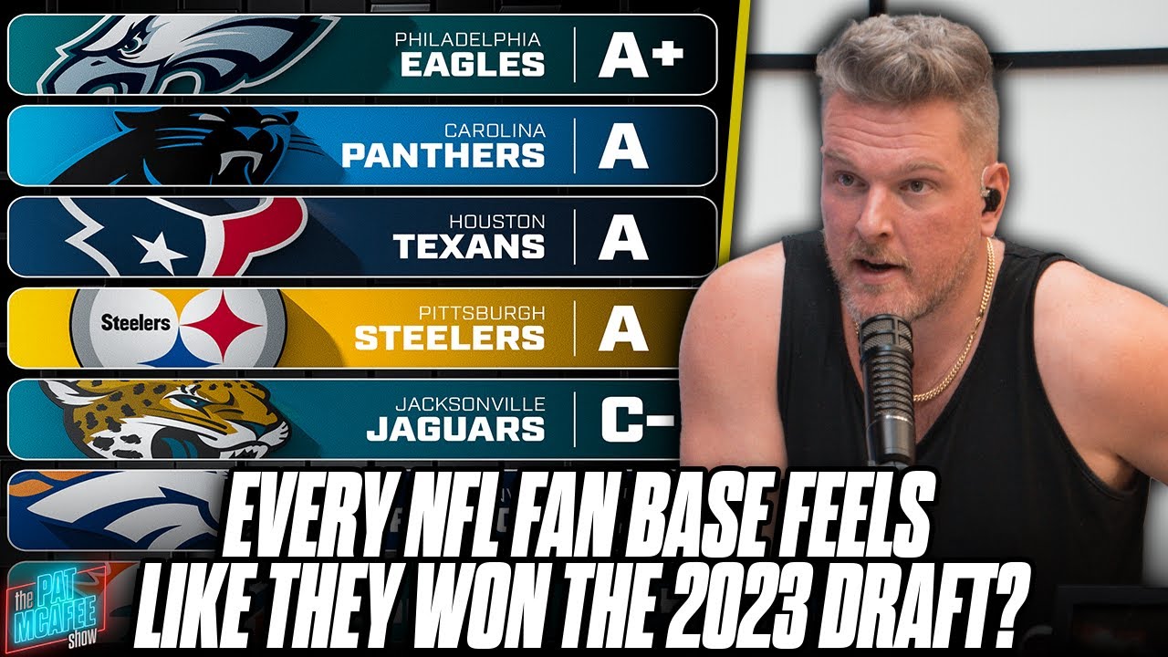 Did Every Team Win In The 2023 Nfl Draft? | Pat Mcafee Reacts