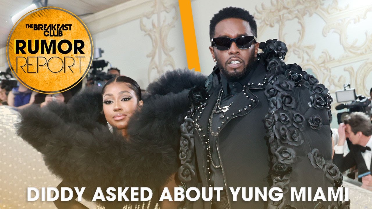 Diddy Sweats Over Yung Miami Relationship Questions, Cockroach Photographed At Met Gala +more