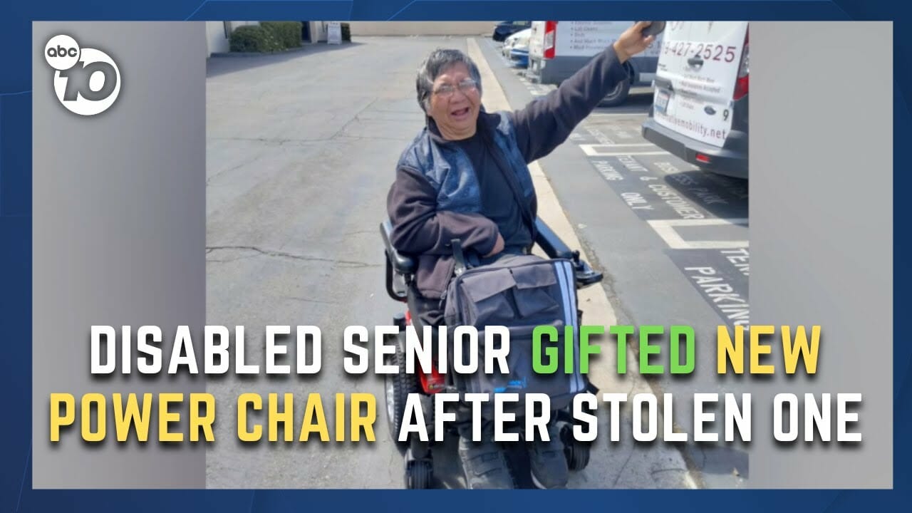 Disabled Chula Vista senior, theft victim receives new power wheelchair | San Diego News