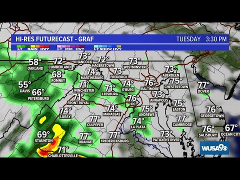 Dmv Morning Forecast: May 16, 2023