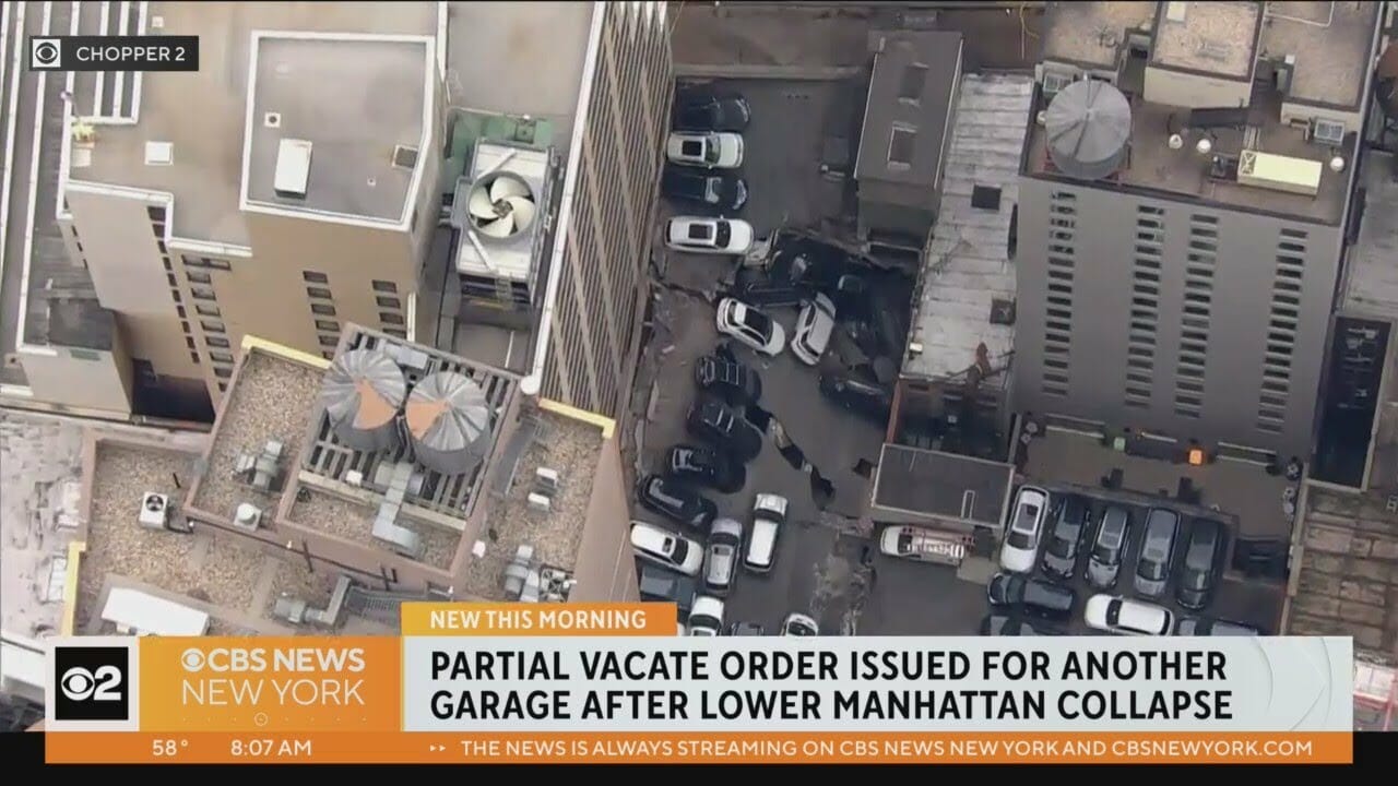 Dob Issues Another Partial Vacate Order After Garage Collapse