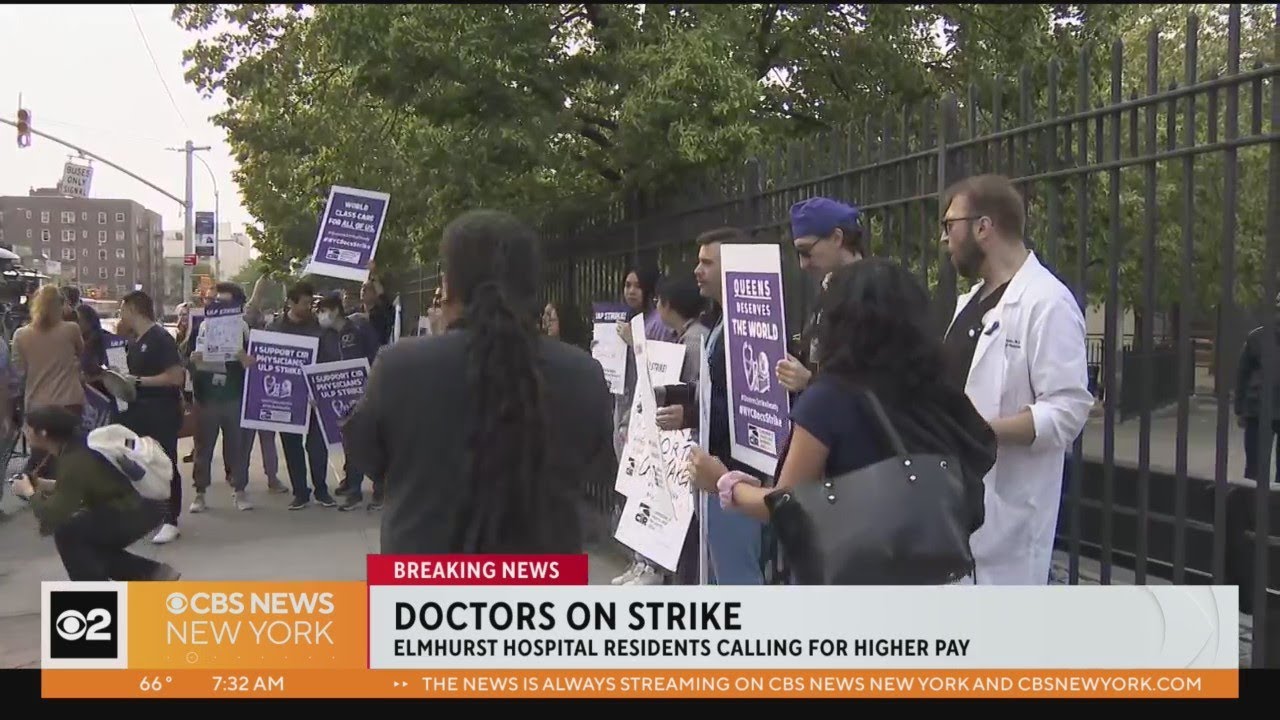 Doctors Now On Strike At Elmhurst Hospital In Queens