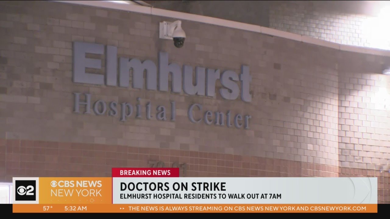 Doctors Set To Strike At Elmhurst Hospital