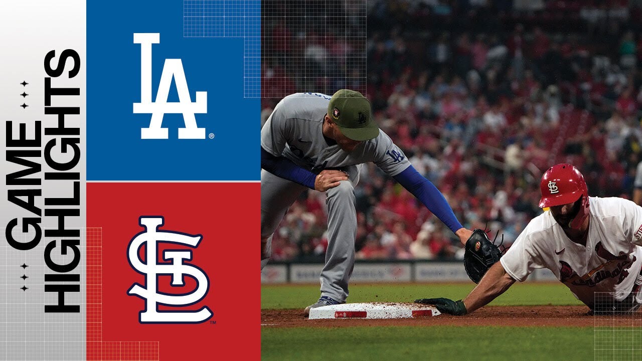 Dodgers Vs. Cardinals Game Highlights (5/20/23) | Mlb Highlights