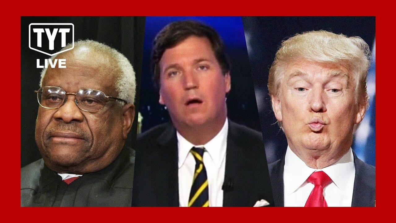 Donor Paid Tuition For Clarence Thomas’ Kid! Tucker & Trump Teaming Up Against Fox??