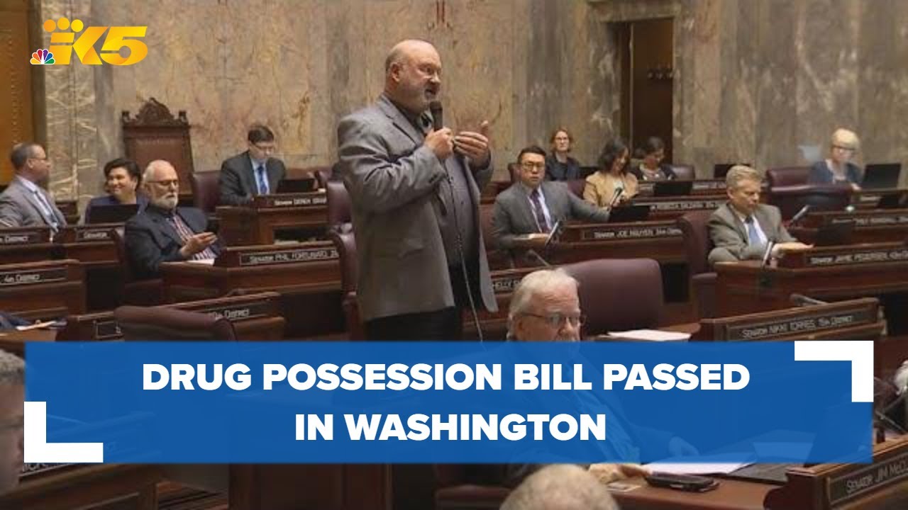 Drug Possession Bill Passed By Washington State Legislature On First Day Of Special Session