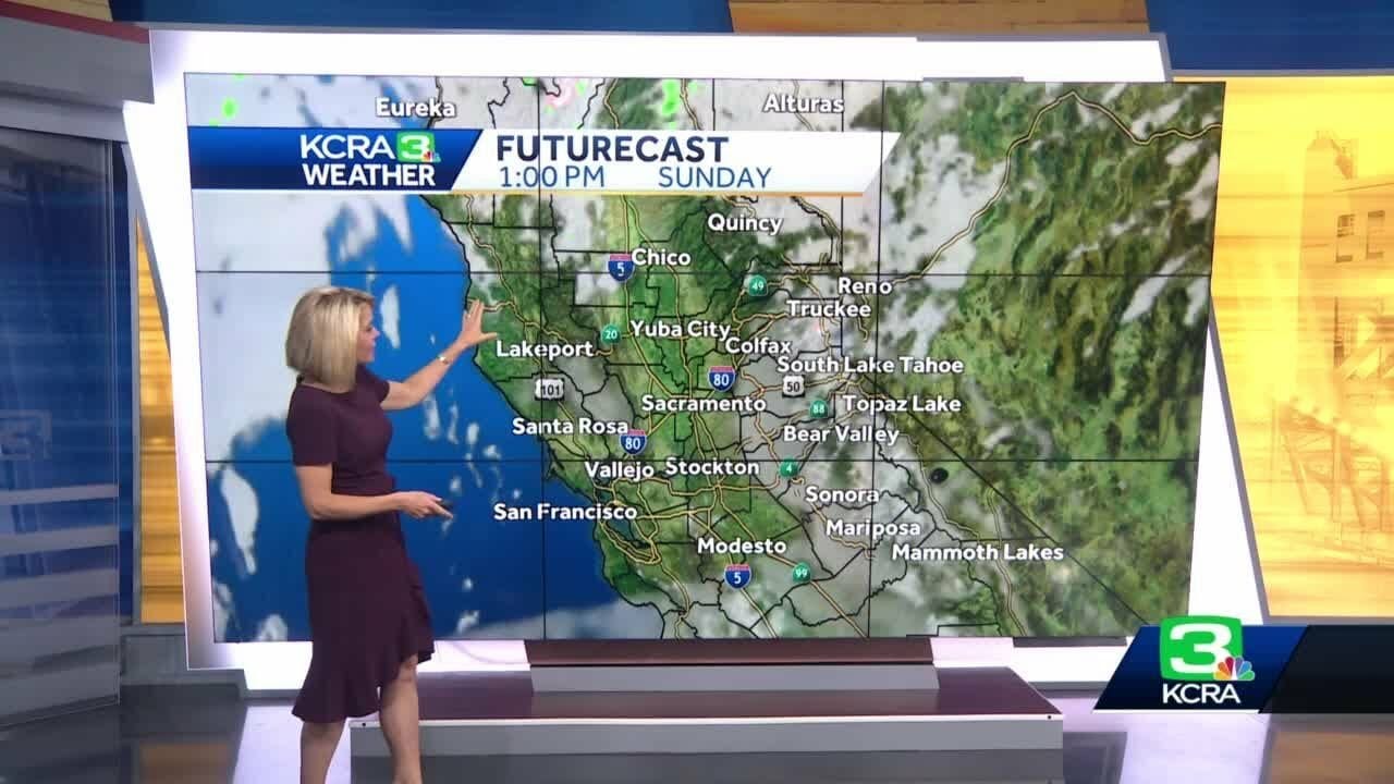 Dry And Brighter Sunday In Northern California