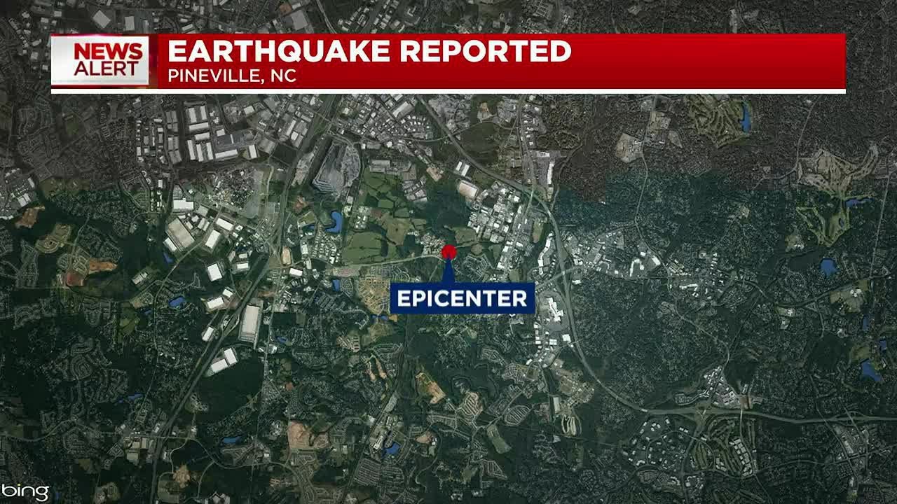 Early Morning Earthquake Reported In Nc