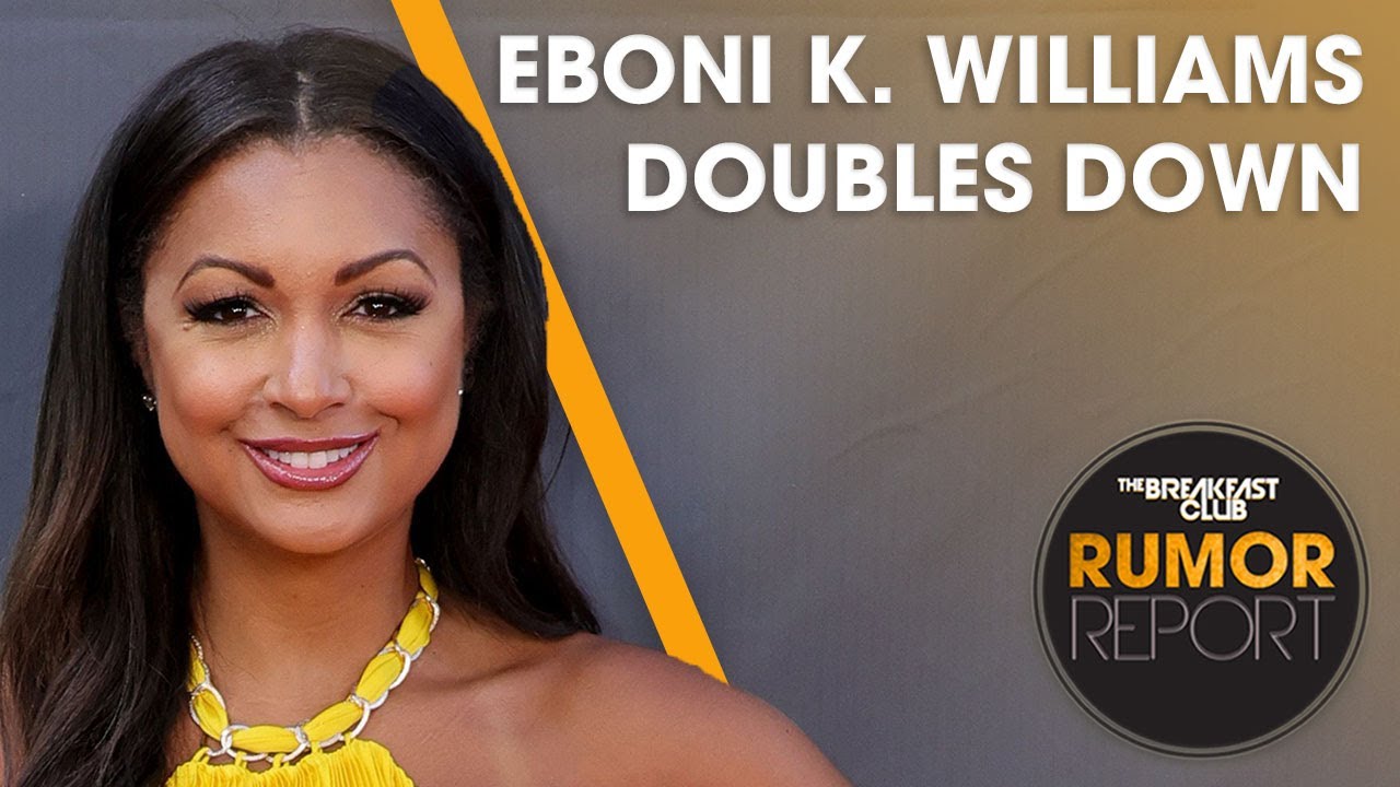 Eboni K. Williams Doubles Down On Not Dating A Bus Driver “average Is Never Good Enough”