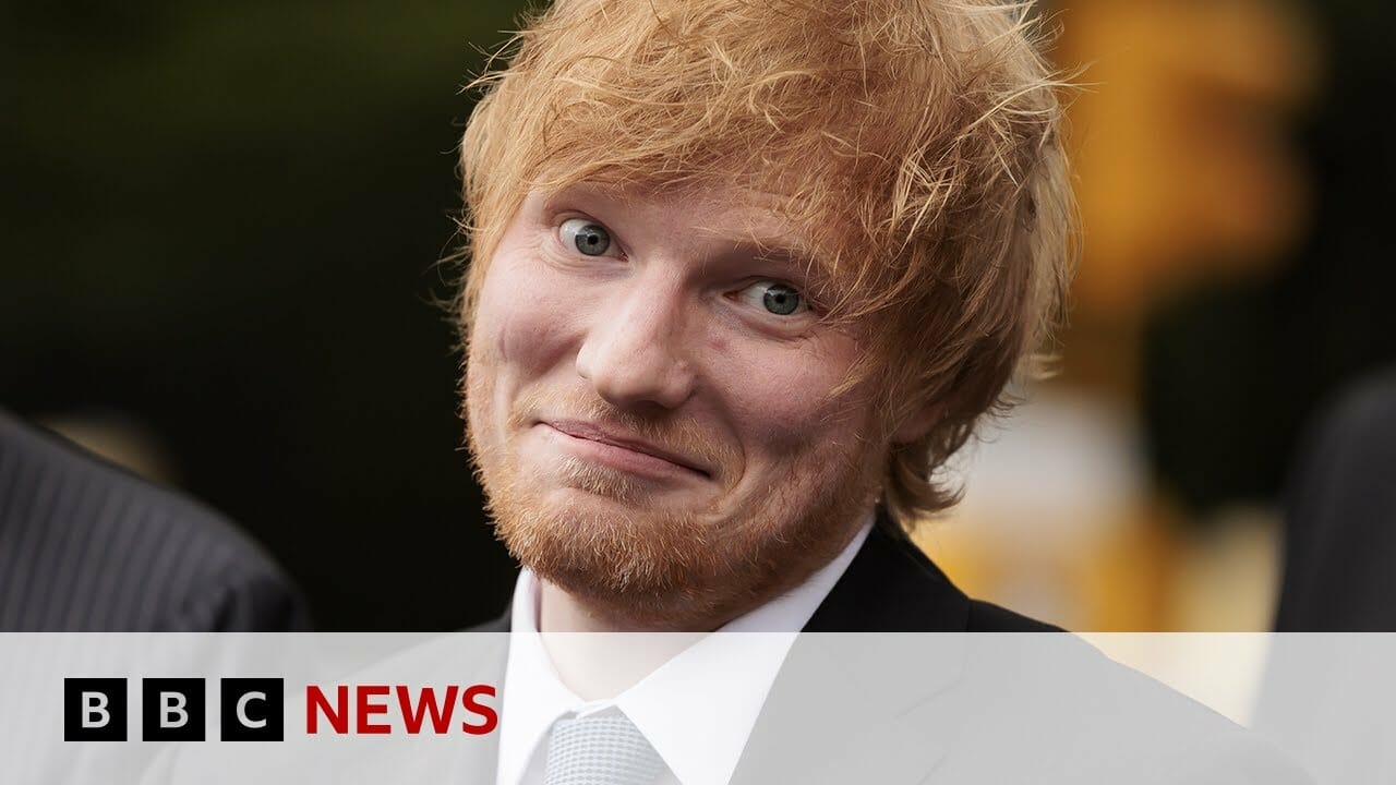 Ed Sheeran Wins Thinking Out Loud Copyright Case – Bbc News