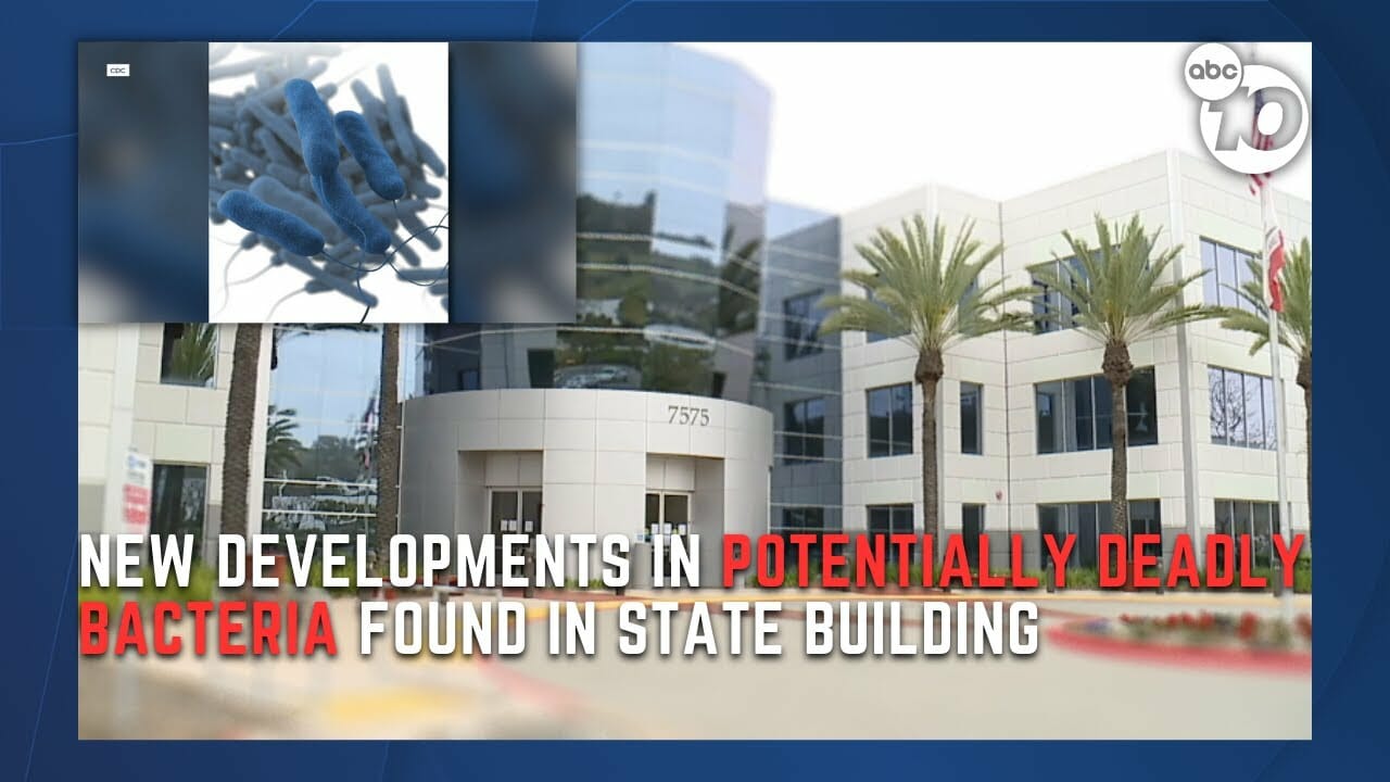 ‘elevated’ Levels Of Legionella Found During New Testing In State Building | San Diego News