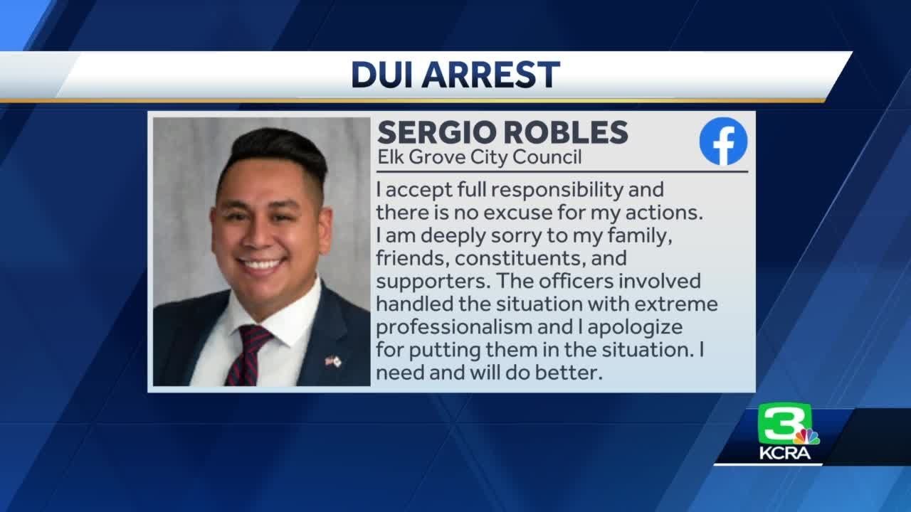 Elk Grove City Council Member Sergio Robles Arrested On Suspicion Of Dui