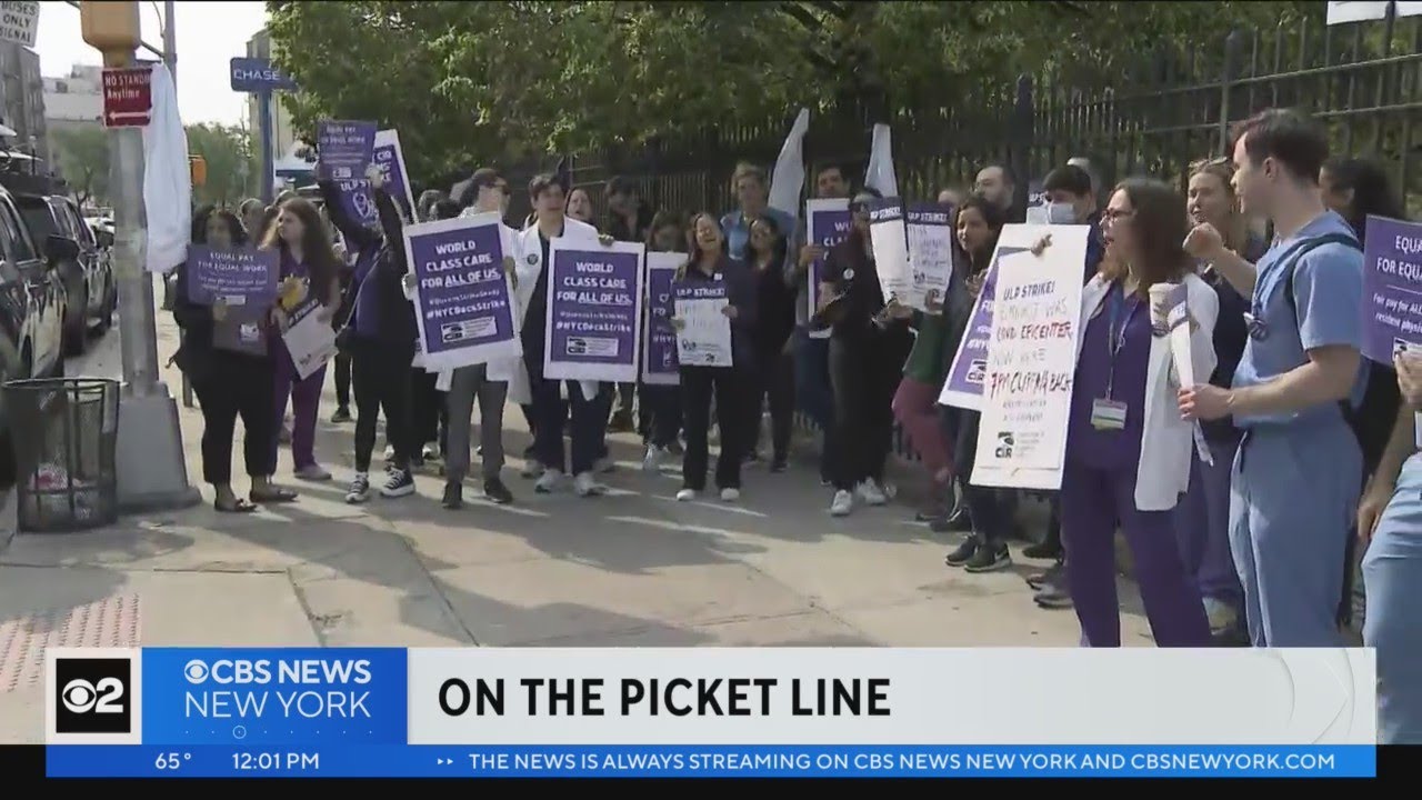 Elmhurst Hospital Doctors On Strike Over Unequal Pay