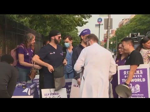 Elmhurst Hospital Resident Doctors Strike As Deal Deadline Passes