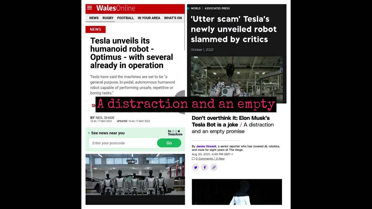 Elon Is Lying About Robots | Spacex News