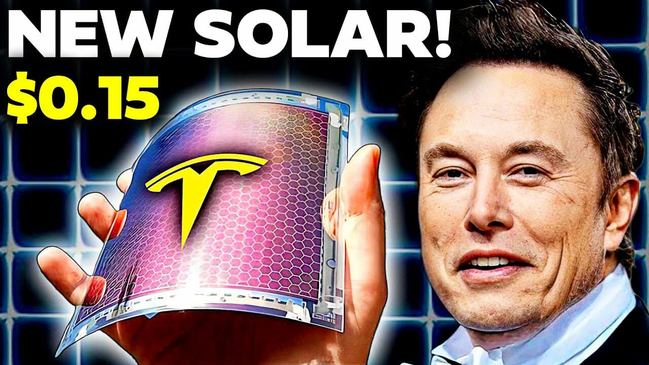 Elon Musk Just Unveiled A New Super Solar Cell For 2024! | Spacex News