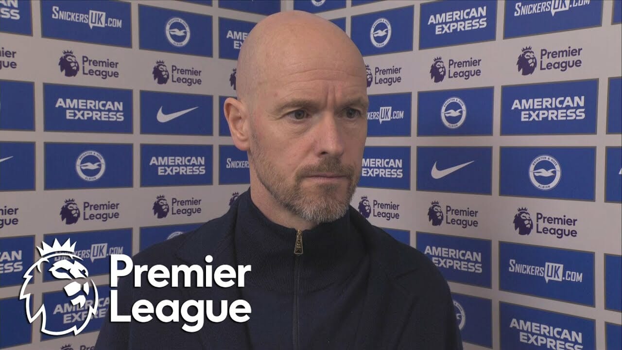 Erik Ten Hag: Manchester United Wasted Superior Chances V. Brighton | Premier League | Nbc Sports