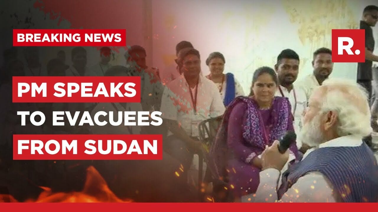 Evacuated From Sudan, Hakki Pikki Tribe Members Sing While Interacting With Pm Modi