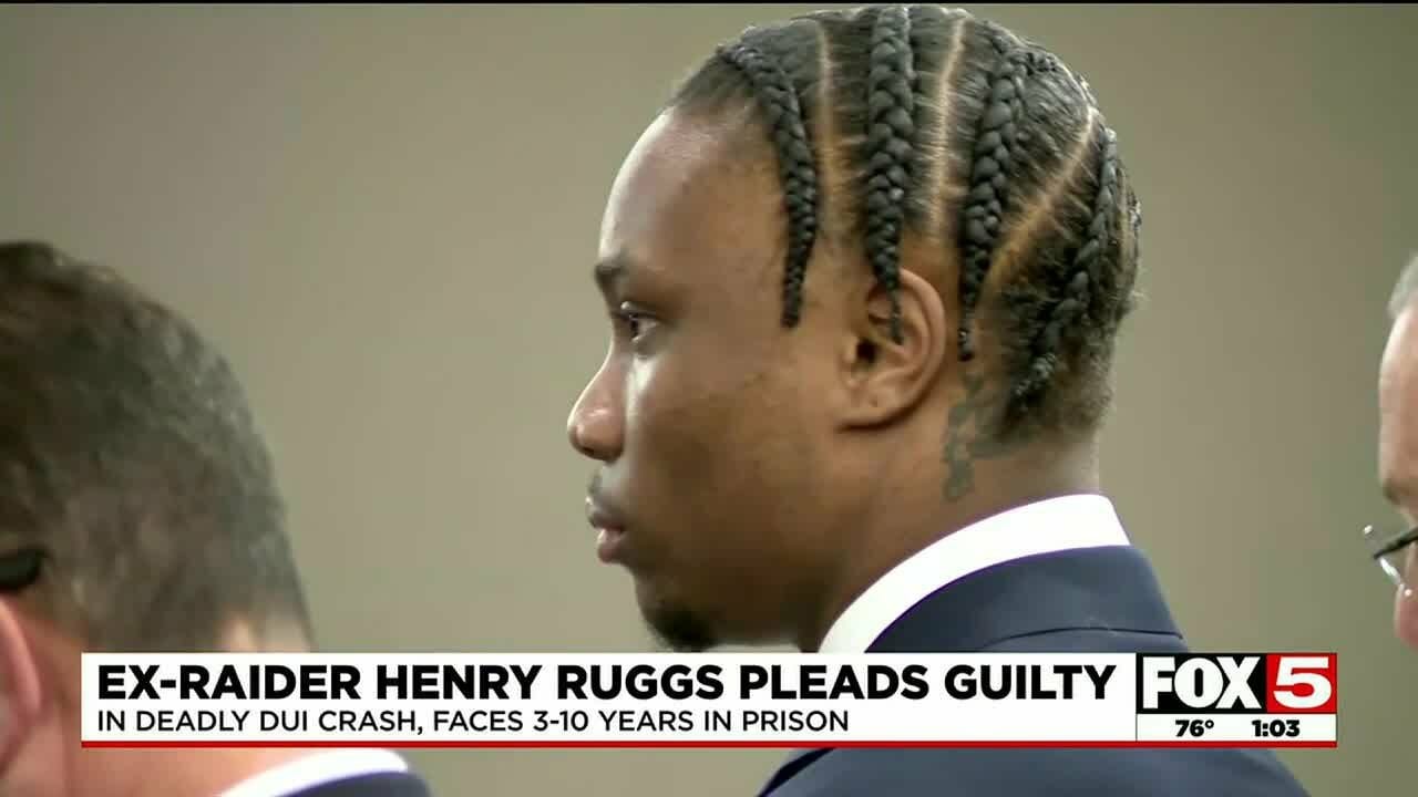 Ex Raiders Player Henry Ruggs Pleads Guilty In Fatal Las Vegas Dui Crash