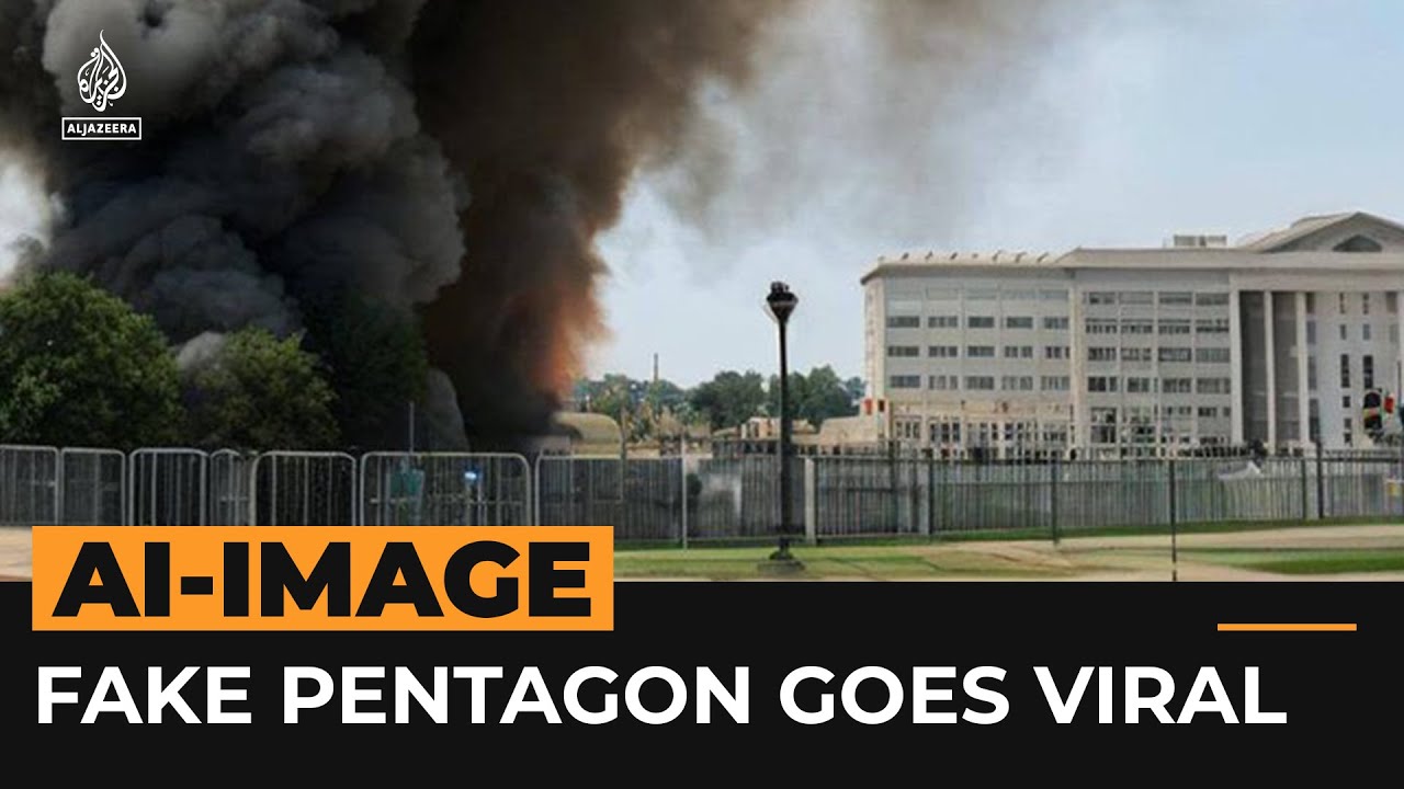 Fake Ai Generated Image Of Pentagon Explosion Goes Viral | Al Jazeera Newsfeed