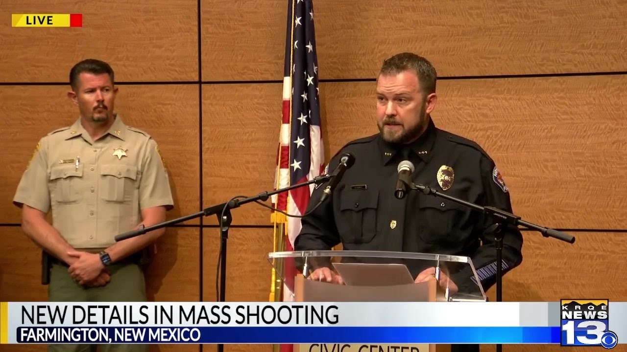 Farmington Police Release New Details In Mass Shooting | News Conference