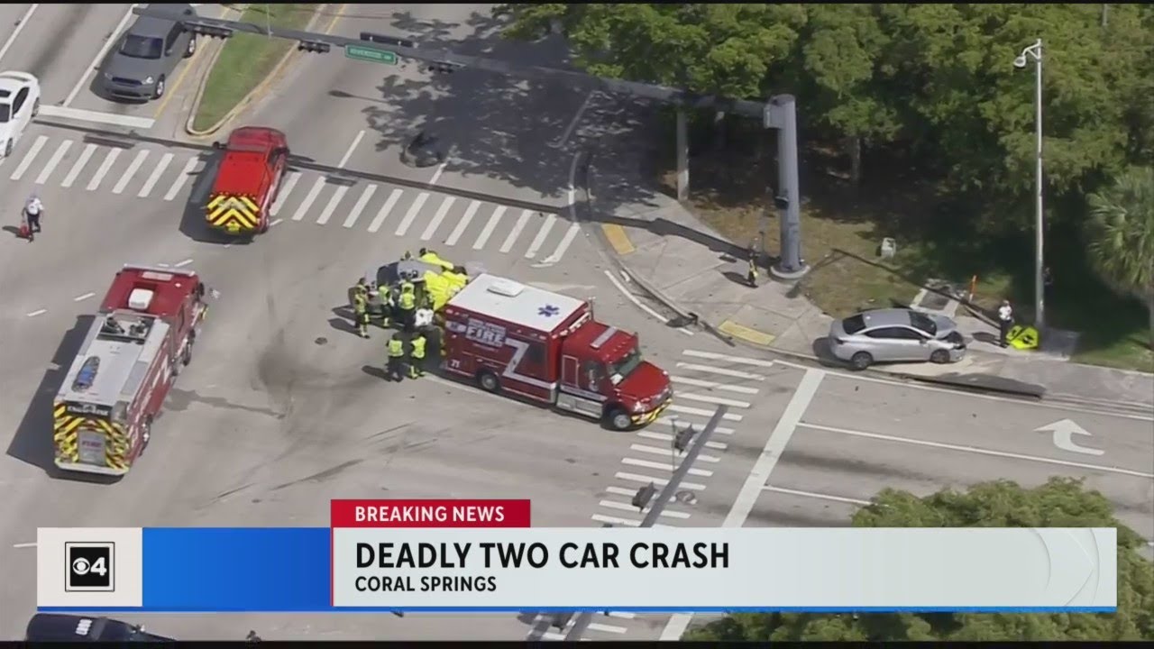 Fatal Coral Springs Crash Under Investigation