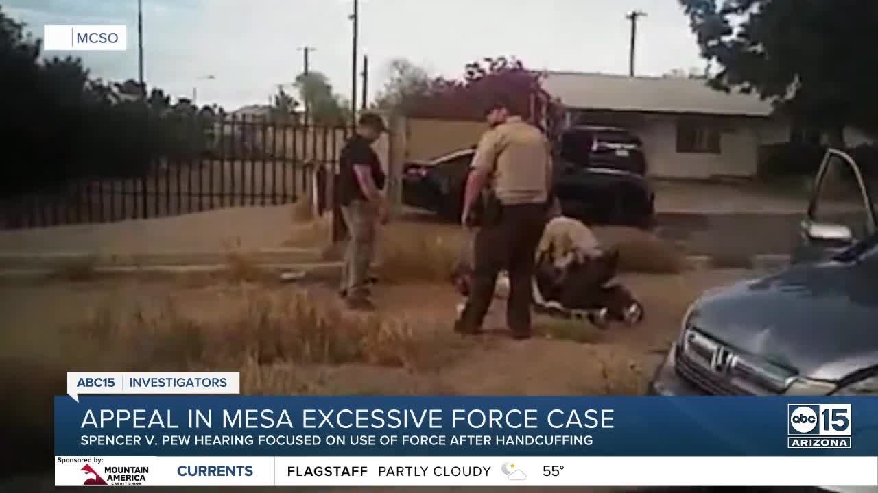 Federal Appeals Court Considers Mesa Excessive Force Case