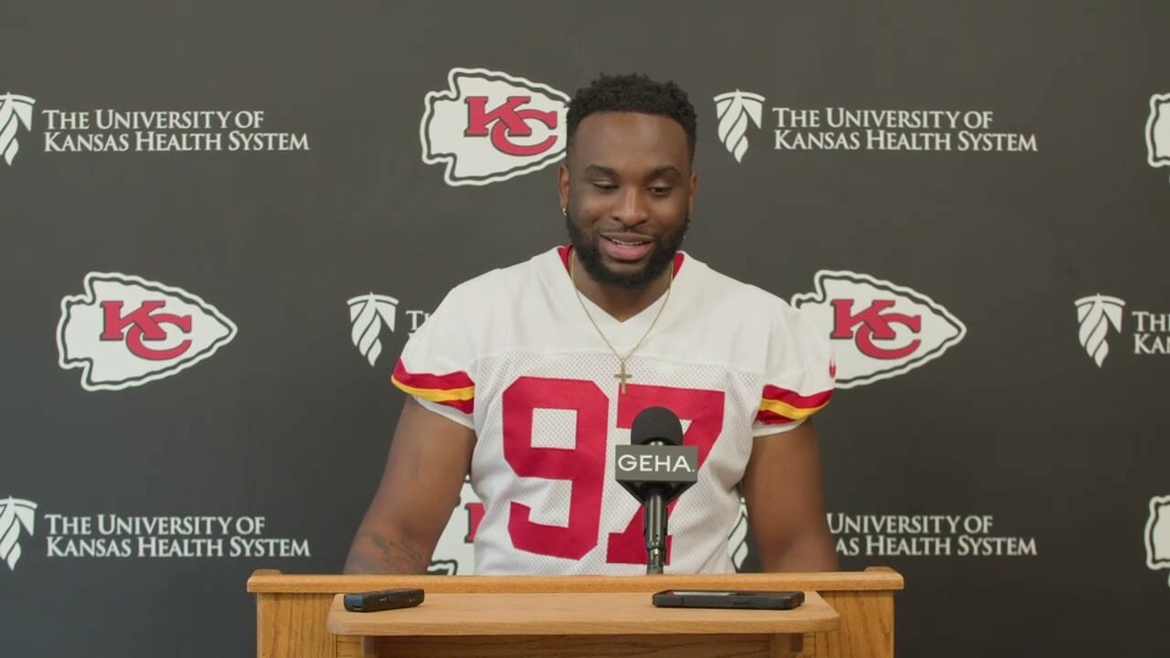 Felix Anudike Uzomah Speaks During Rookie Minicamp | Press Conference 5/6 | Chiefs News