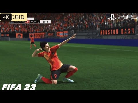 Fifa 23 Woman’s Usa National Soccer League Houston Vs Portland (ps5) 4k Uhd 60fps