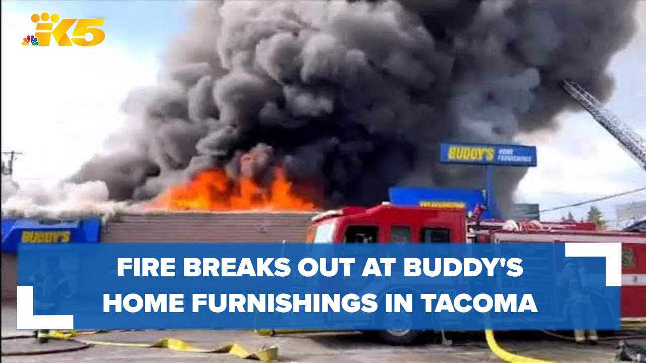 Fire At Furniture Store In Tacoma