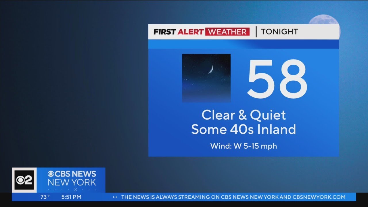 First Alert Weather: Cbs2’s Monday Evening Update – 5/15/23