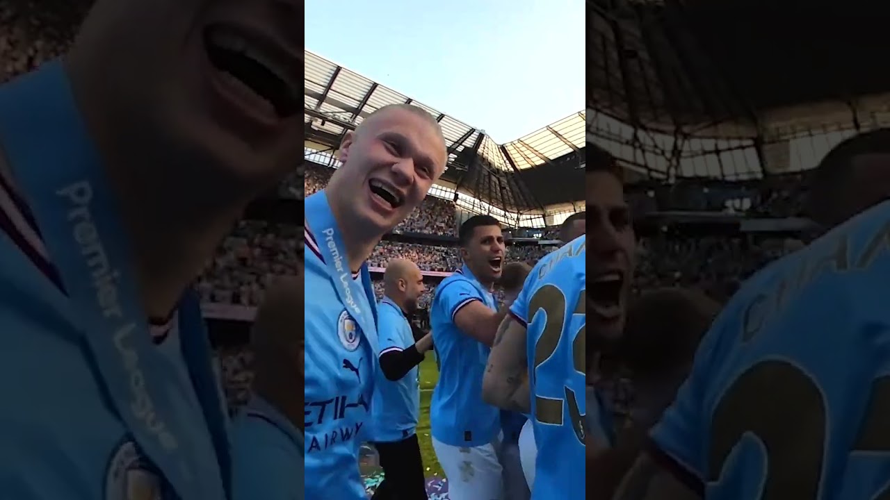 First Person Pov Of Man City’s Trophy Lift 🥳👀