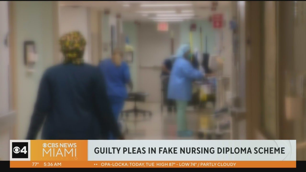 Five People Pleaded Guilty In Fake Nursing Diploma Scheme