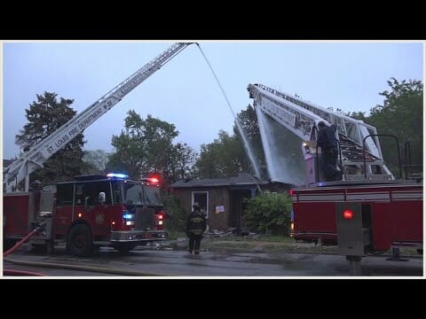 Flames Spread To 3 Homes Early Tuesday In North St. Louis | St. Louis News