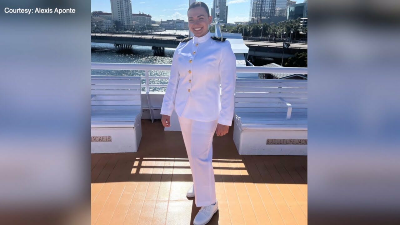 Florida College Student Goes From Navy Officer To Beauty Pageant