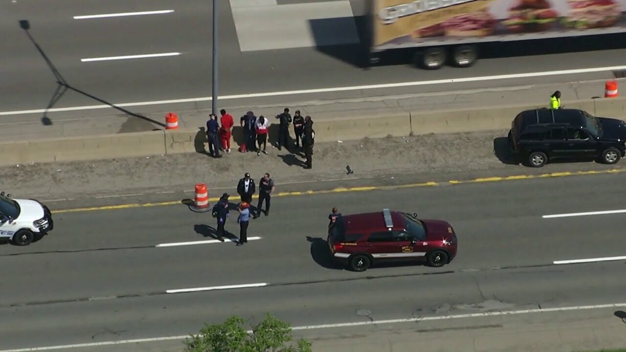 Footage Of Freeway Shooting Scene On I 96 At Greenfield Road In Detroit | Detroit News