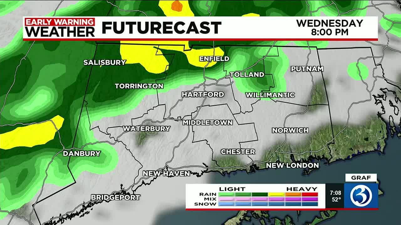 Forecast: Midweek Rain Chance, Also Big Temp Swings Ahead