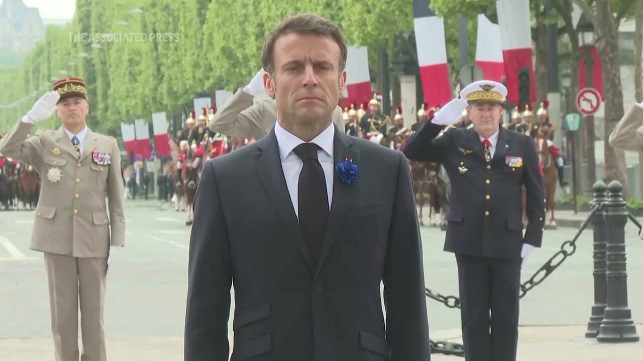 France’s Macron Leads Ve Day Ceremony | Ap