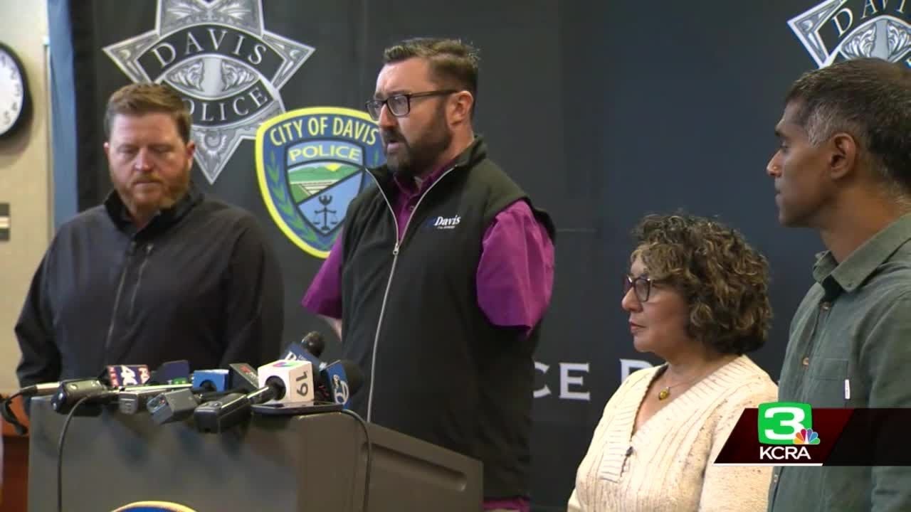 Full Press Conference: Davis Mayor, Police Chief Speak Out After 3rd Stabbing