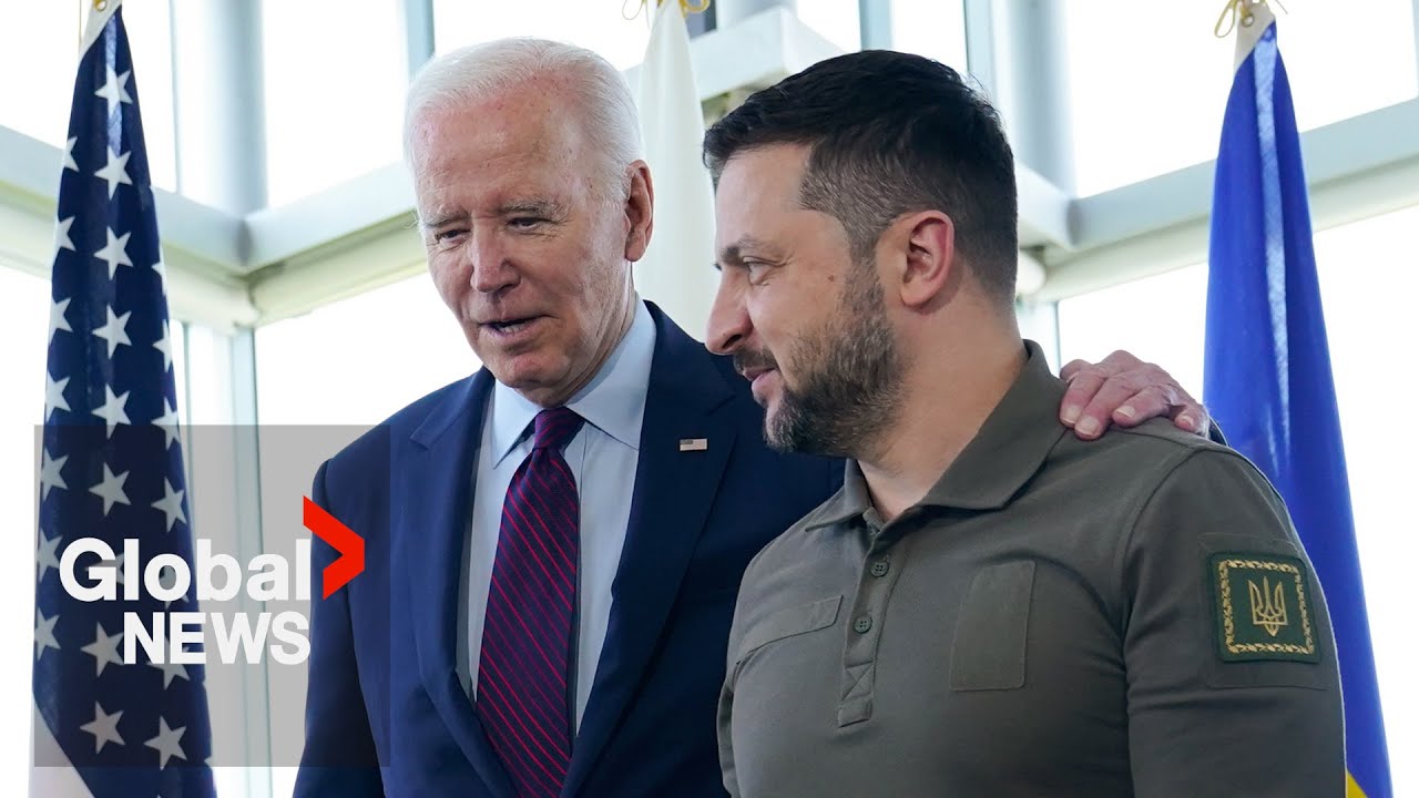 G7 Leaders Summit: Biden Meets With Zelenskyy, Announces $375m Military Aid Package For Ukraine