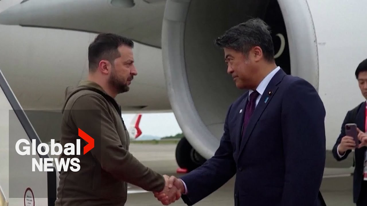 G7 Leaders Summit: Zelenskyy Arrives In Japan To Strengthen Military Aid, Coalitions For Ukraine